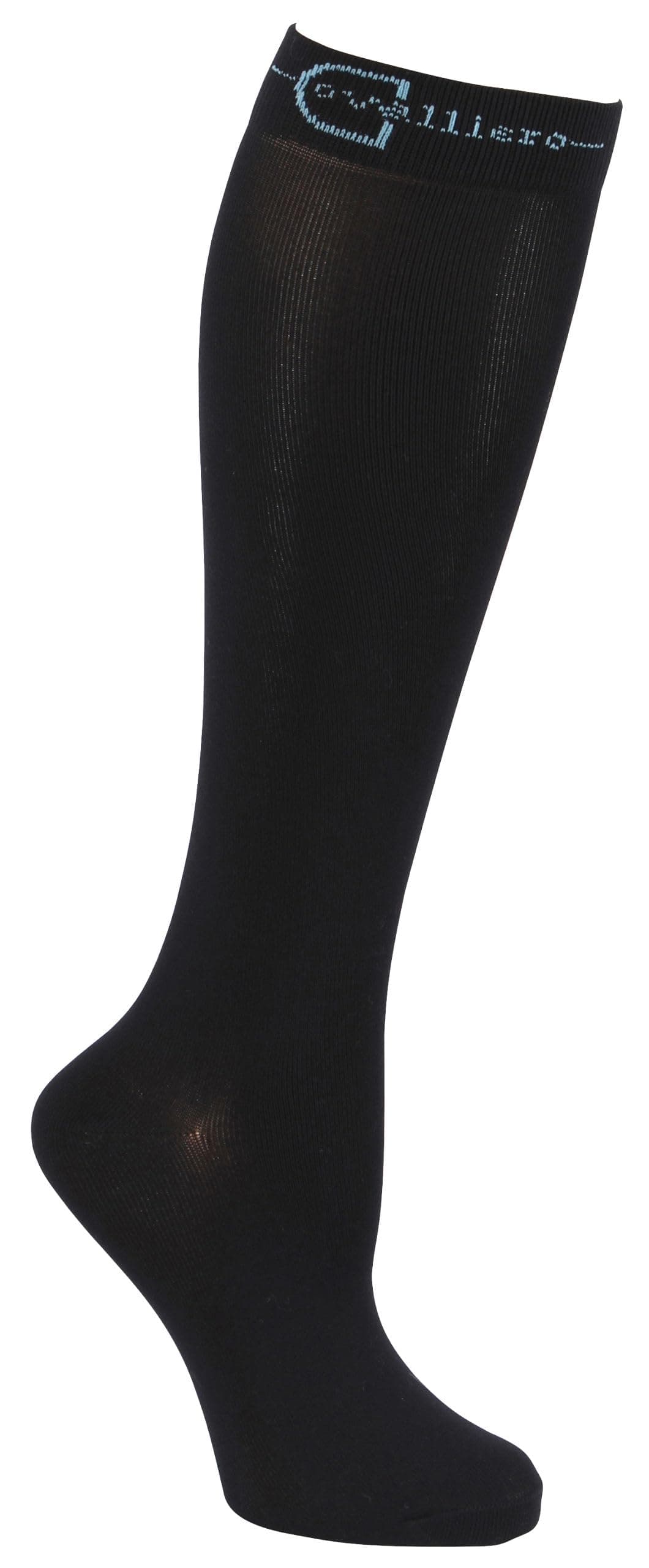Covalliero Calcetines de equitación Grado, par, tejido mixto, para jinetes, lavables a máquina a 30 °C, con puño