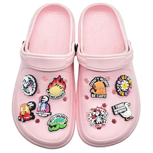 50Pcs Funny Shoe Charms,shoes decoration accessories Polyvinyl Chloride Party Gifts for Child Teen