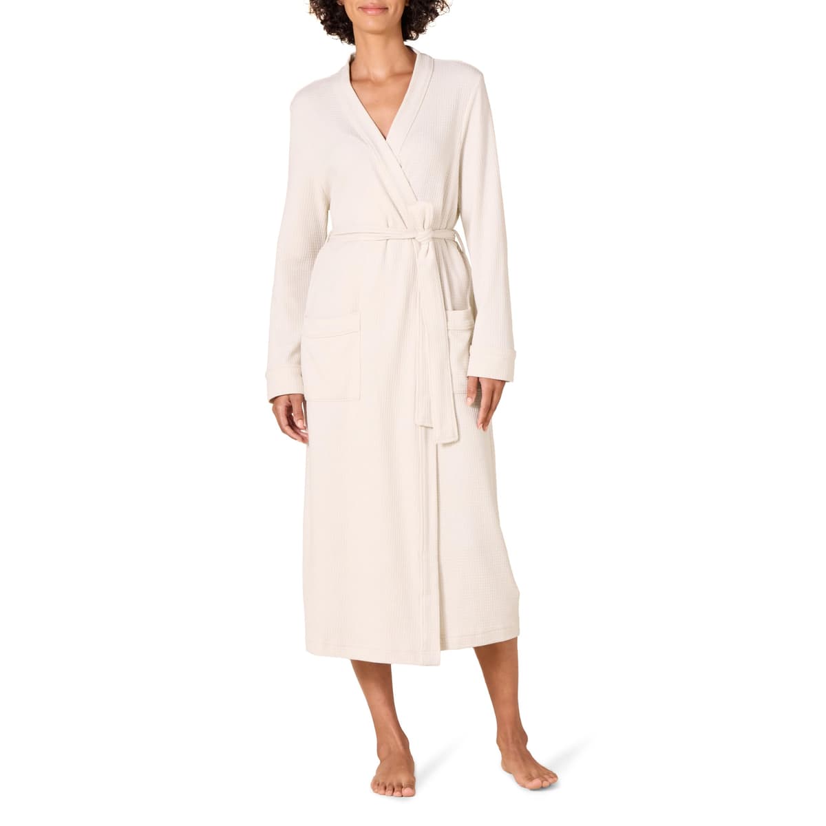 Amazon Essentials Women's Lightweight Waffle Full-Length Robe (Available in Plus Size) — view 15