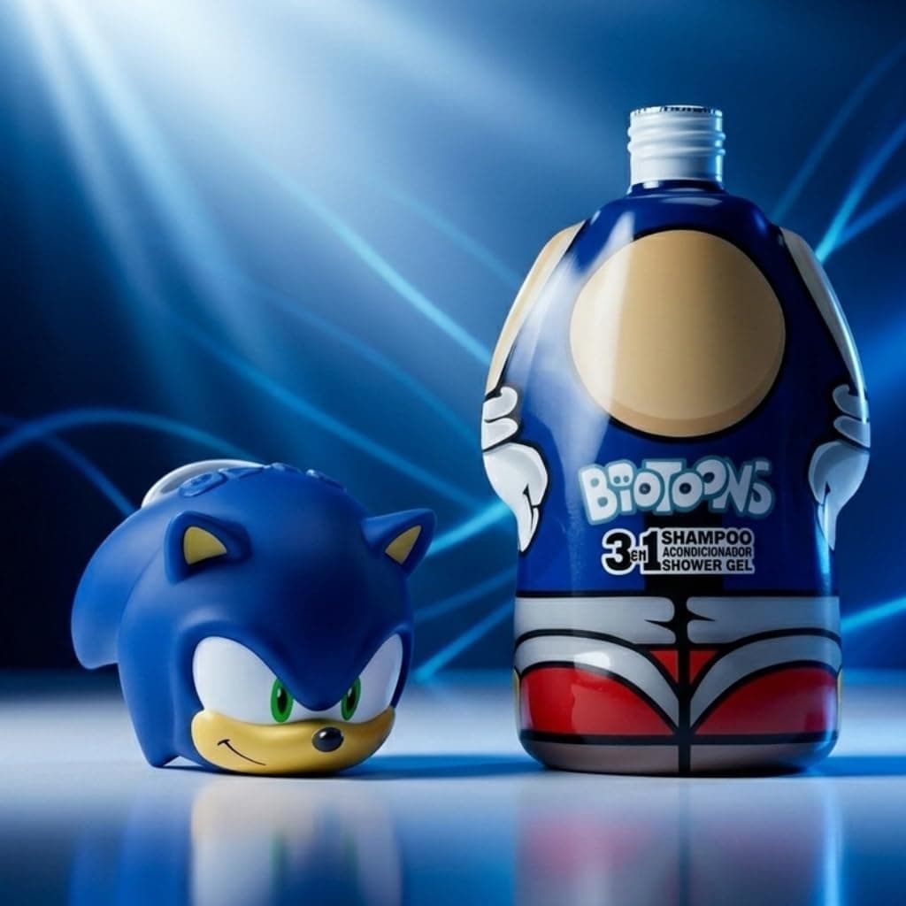 Sonic the Hedgehog 3-in-1 Shampoo, Conditioner and Shower Gel for Kids — view 5
