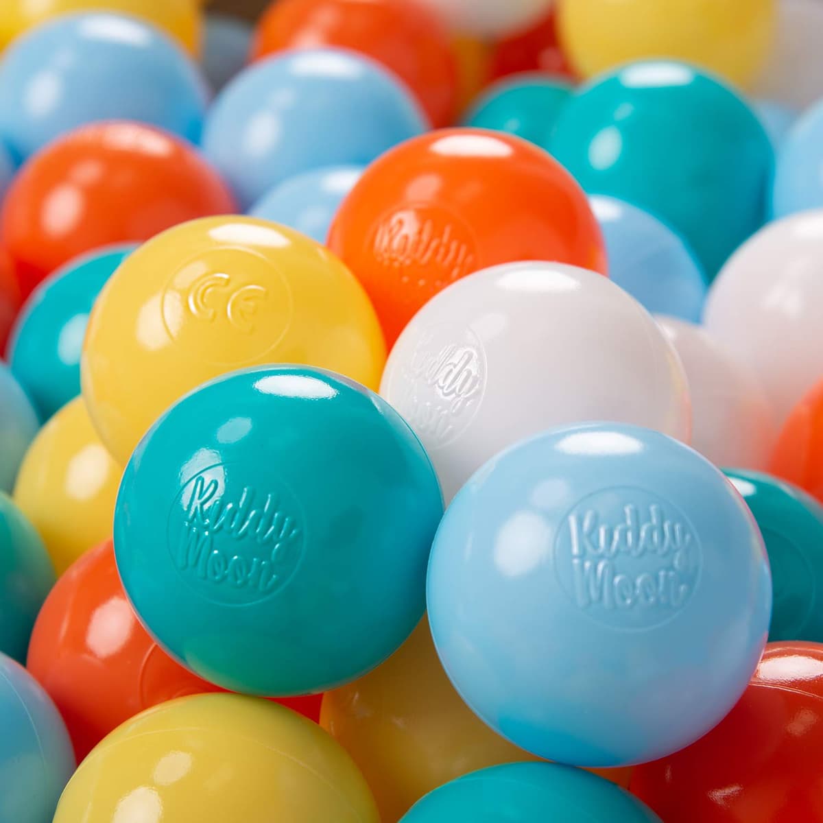 KiddyMoon Bolas Colores para Piscina Plástico ∅ 6Cm Niños Infantil Fabricado UE — view 14