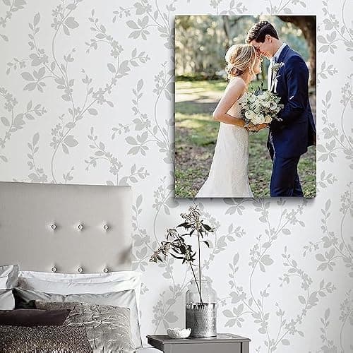 Custom Framed Canvas Prints With Your Photos - Personalized Picture To Canvas Wall Art (8" Wx10 H) - Gift Wrapping Available