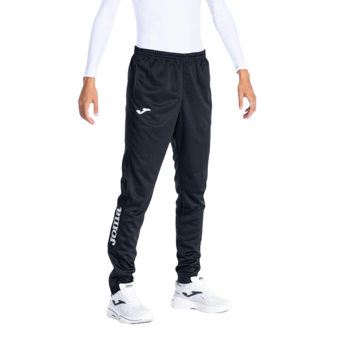 Joma - Pantalón Largo Deportivo Hombre, 5XS - 3XL - Bolsillos, Cintura Elástica con Cordón y Bajo con Cremallera - Championship IV — view 3