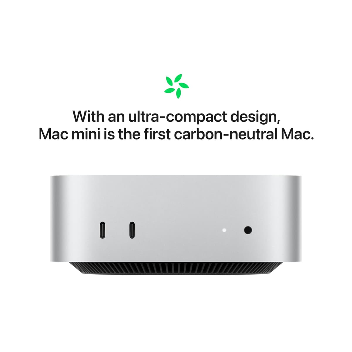 Apple Mac mini Desktop Computer with M4 chip with 10 core CPU and 10 core GPU: Built for Apple Intelligence, 16GB Unified Memory, 256GB SSD Storage, Gigabit Ethernet. Works with iPhone/iPad — view 5