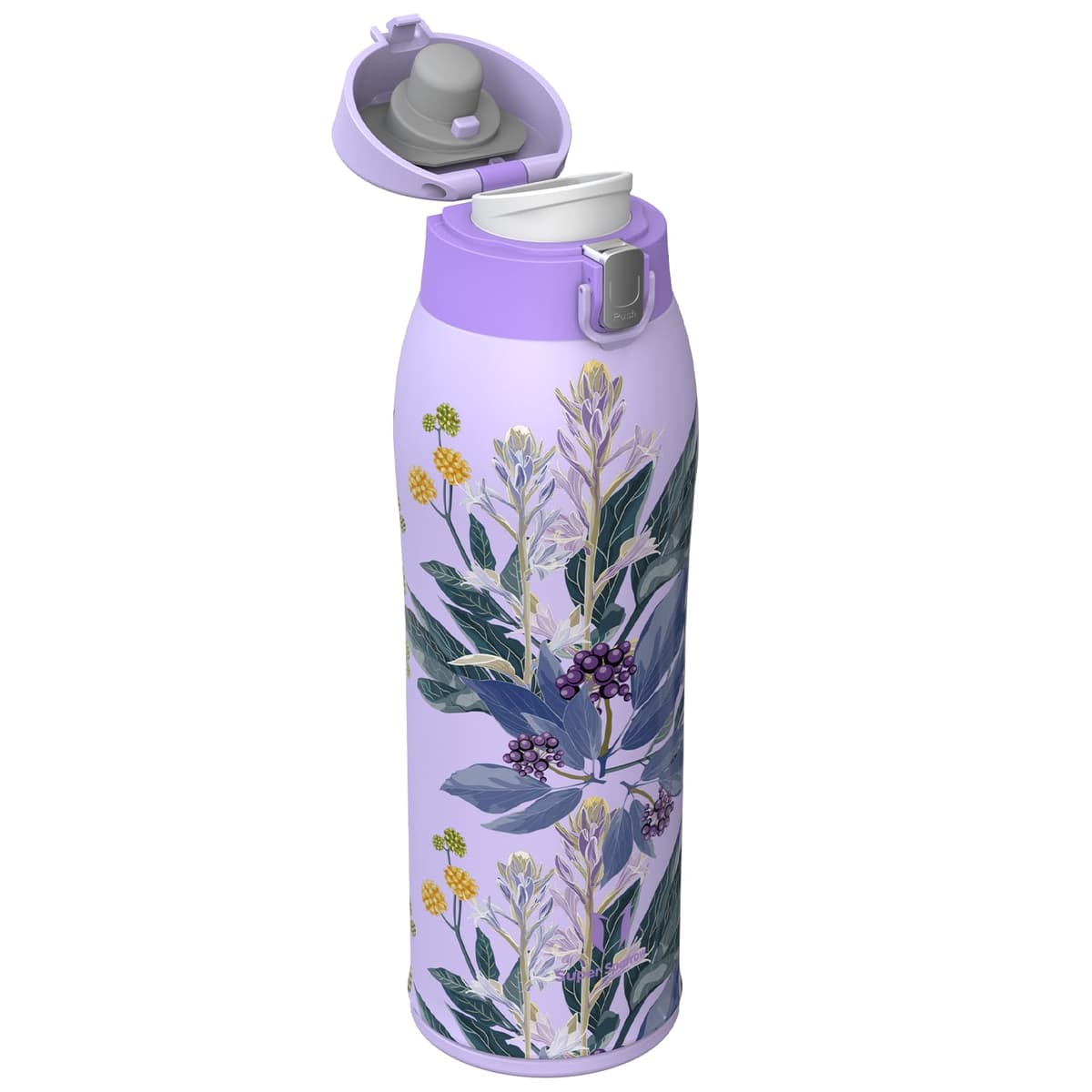 Super Sparrow Insulated Water Bottle - Travel Mug - 500ml, 750ml，950ml - Stainless Steel Water Bottles - BPA Free - Leakproof Metal Bottles - Includes 2 Lids, Straw Lid & Spout Lid — view 58