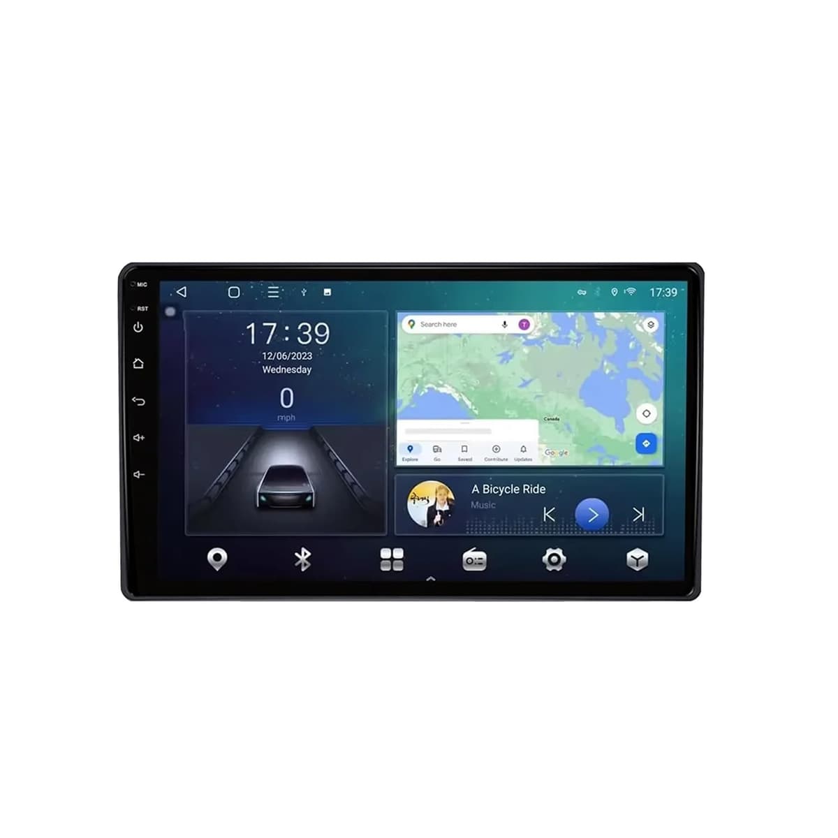 Radio para Coche Android 15 con Pantalla táctil HD de 9 Pulgadas para Nissan Murano Z50 2004-2008 Carplay cámara de visión Trasera Mirror Link Reproductor Multimedia estéreo para Coche (RS40 4+64 GB)