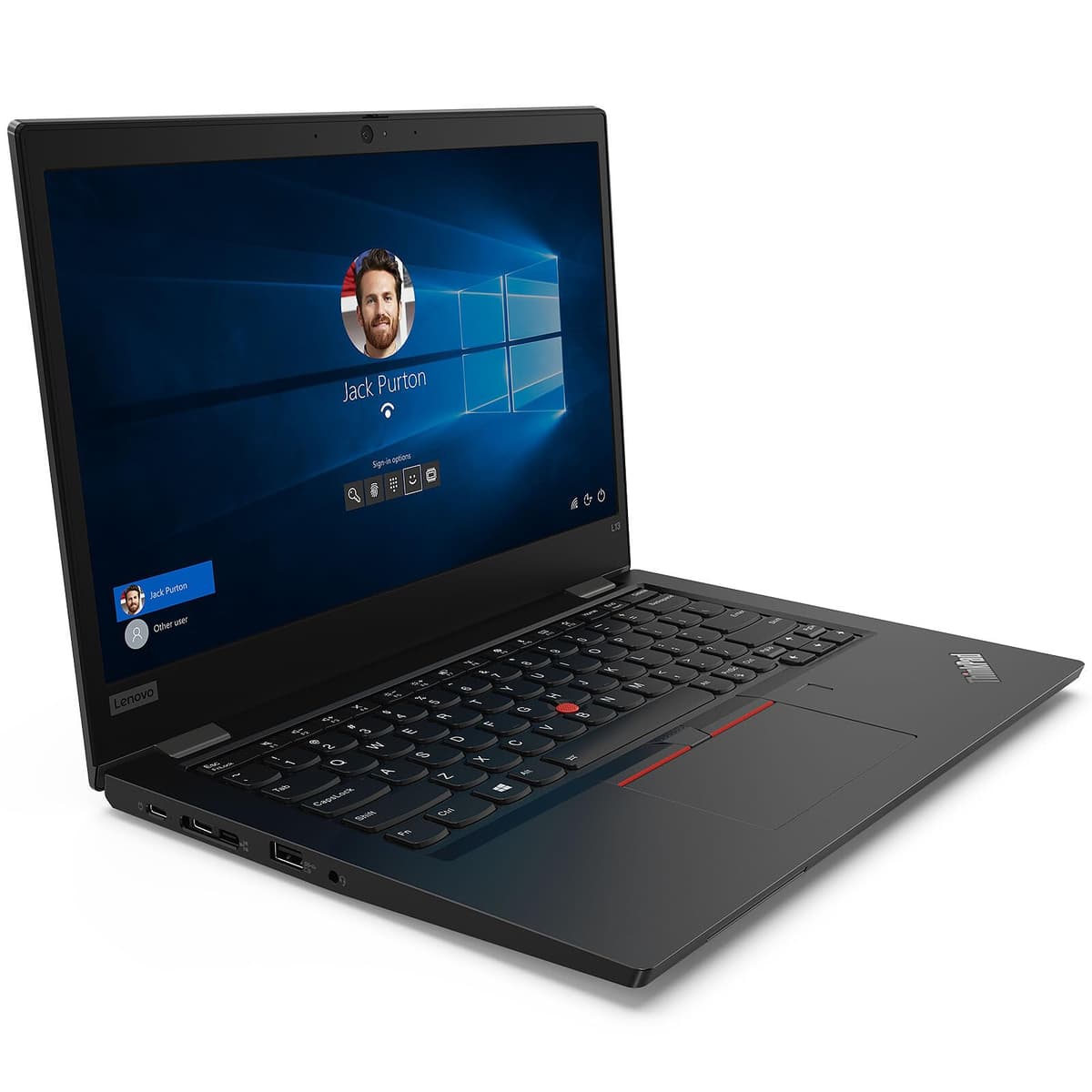 Lenovo Thinkpad L13 Gen 2 Business Laptop, 3,3 Pulgadas, Intel Core i3-1115G4, 4 GB de RAM, SSD de 256 GB, Teclado japonés, Windows 11 Pro (reacondicionado) — view 2