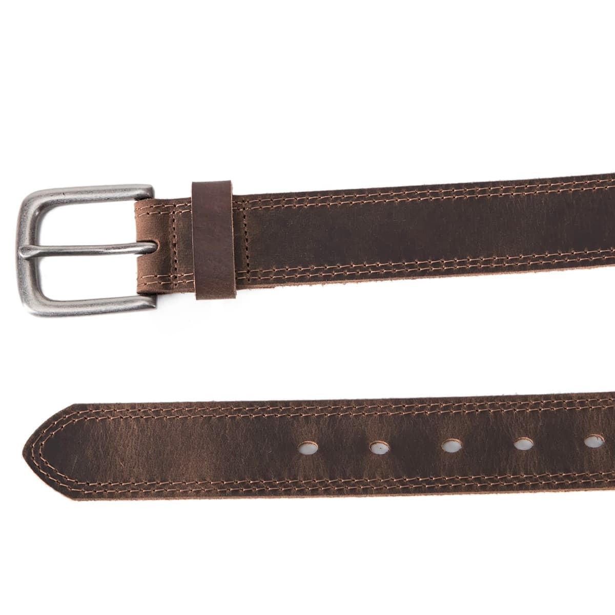 Vatan Men's Genuine Leather Casual Every Day Jeans Belts, Handmade Men Leather Belt with Gift Box — view 6