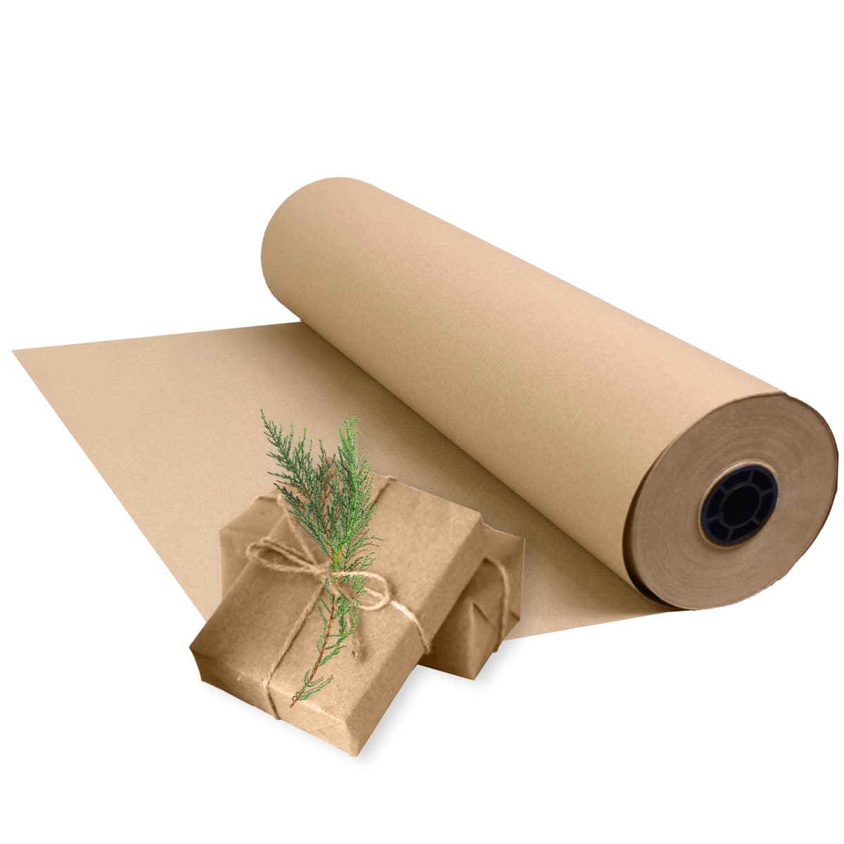 Triplast Brown ECO Kraft Paper (400mm x 30m) - Eco-Conscious & Recyclable - Multipurpose Wrapping Paper Roll with a Premium & Rustic Finish - Ideal for Gift Wrapping, Parcel Packing, Arts & Craft — view 9