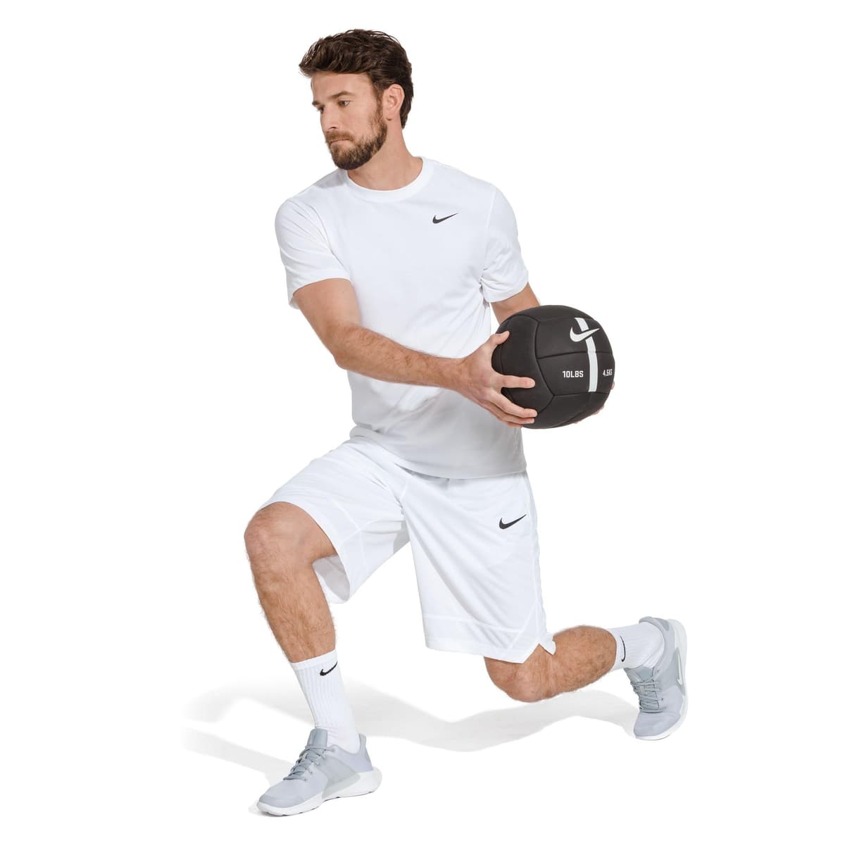 NIKE Men's U Nk Everyday Cush Crew 6pr-bd Socks — view 7