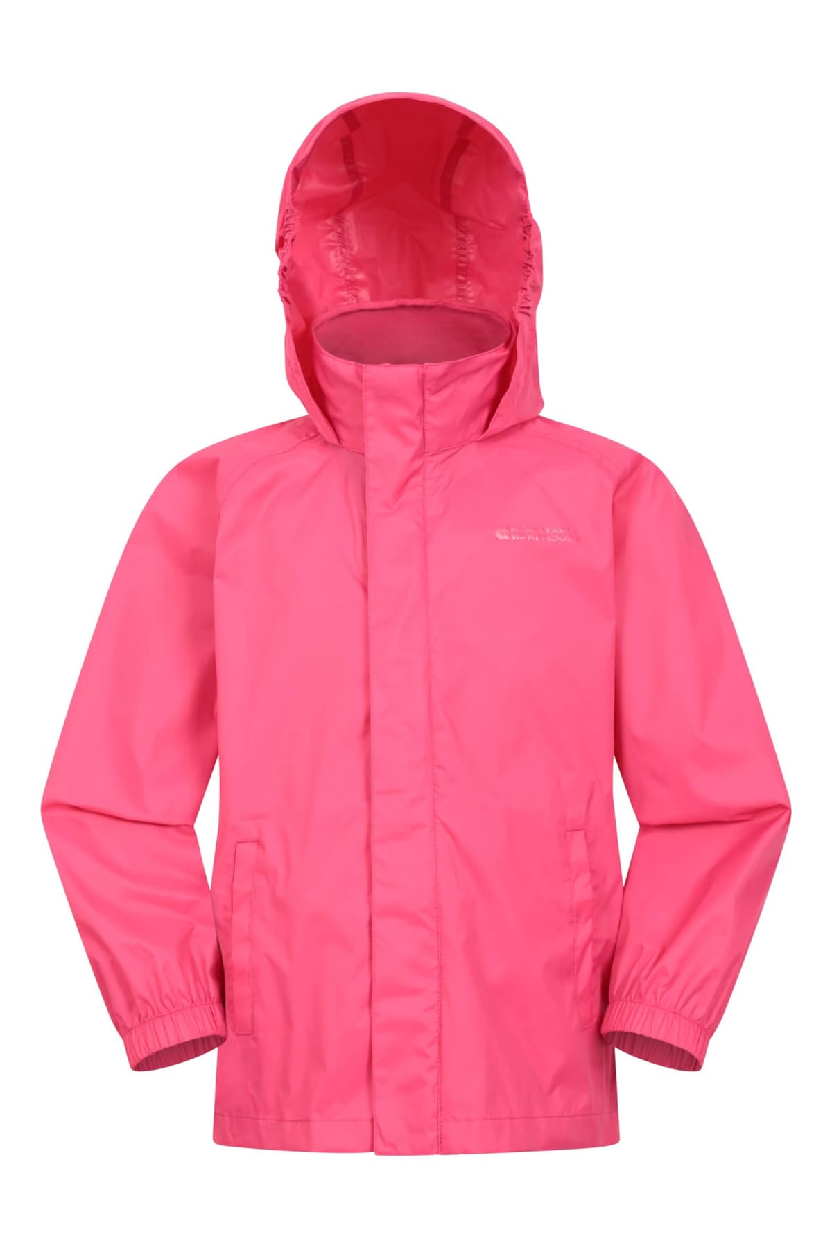 Mountain Warehouse Pakka Kids Waterproof Jacket - Wind Resistant, Lightweight,Breathable Rain Coat for Girls & Boys, Packaway Bag - For Rain, Spring Summer — view 10