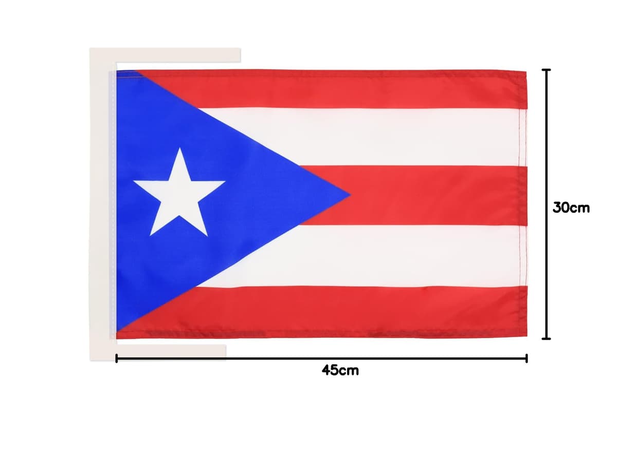 AZ FLAG Bandera de ESPAÑA SIN Armas 45x30cm - BANDERINA ESPAÑOLA SIN Escudo 30 x 45 cm cordeles — view 410