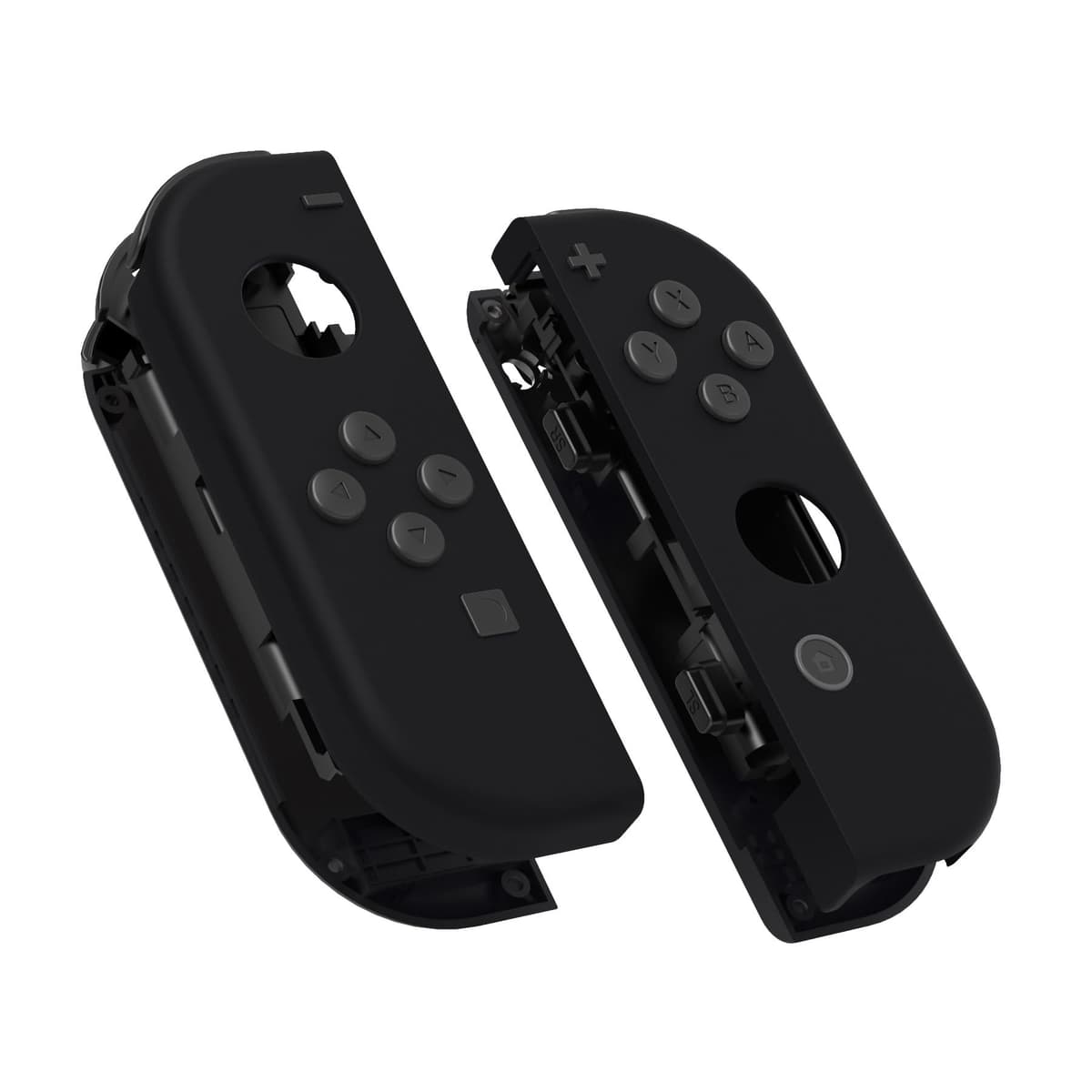 eXtremeRate Carcasa Joycon para Nintendo Switch & OLED Funda de Agarre Reemplazo Shell con Botones para Nintendo Switch Joycons OLED No Incluye Carcasa de Consola(Rojo Esmerilado) — view 24