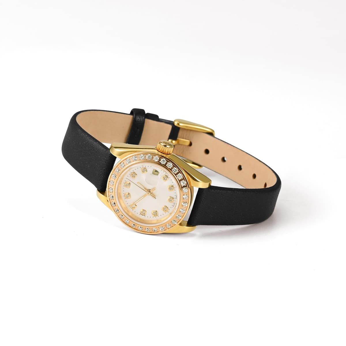 WOCCI Elegantes Correas de Reloj, Correa de Repuesto de Cuero Genuino, Hebilla de Acero Inoxidable, 8mm 10mm 12mm 13mm 14mm 16mm 18mm 20mm 22mm — view 157