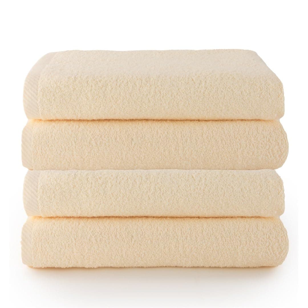 Top Towel – Toallas Cara/Bidé (4 Piezas): Toallas Baño Suaves y Absorbentes – Algodón 100%, 400 g/m², Sin Pelusa — view 19