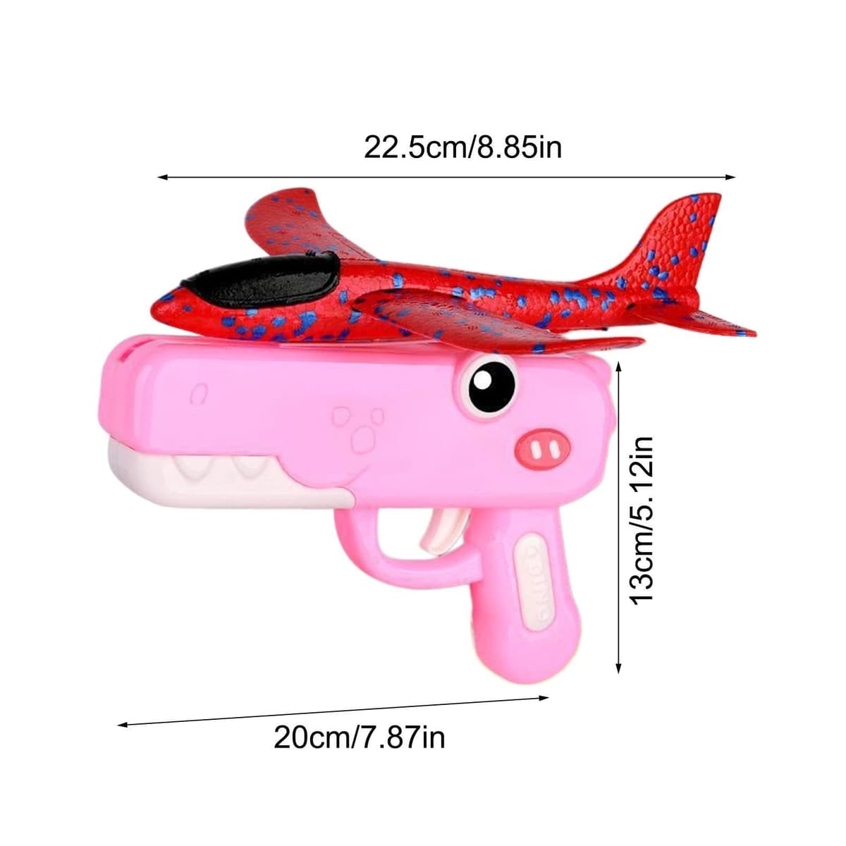 Lanzador Planeadores Espuma Dinosaurio, Divertidos Lanzador Aviones Dinosaurios, Nuevos Lanzadores Aviones Espuma Dinosaurio para Niños, Lanzadores Avione Espumas Dinosaurios, para Niños & Niñas — view 2