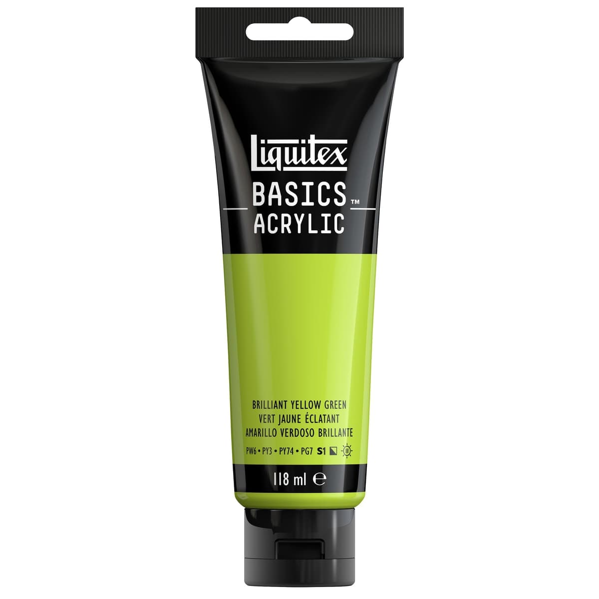 LIQUITEX Basics Acrylic Paint, Mars Black, 118 ml Tube — view 136