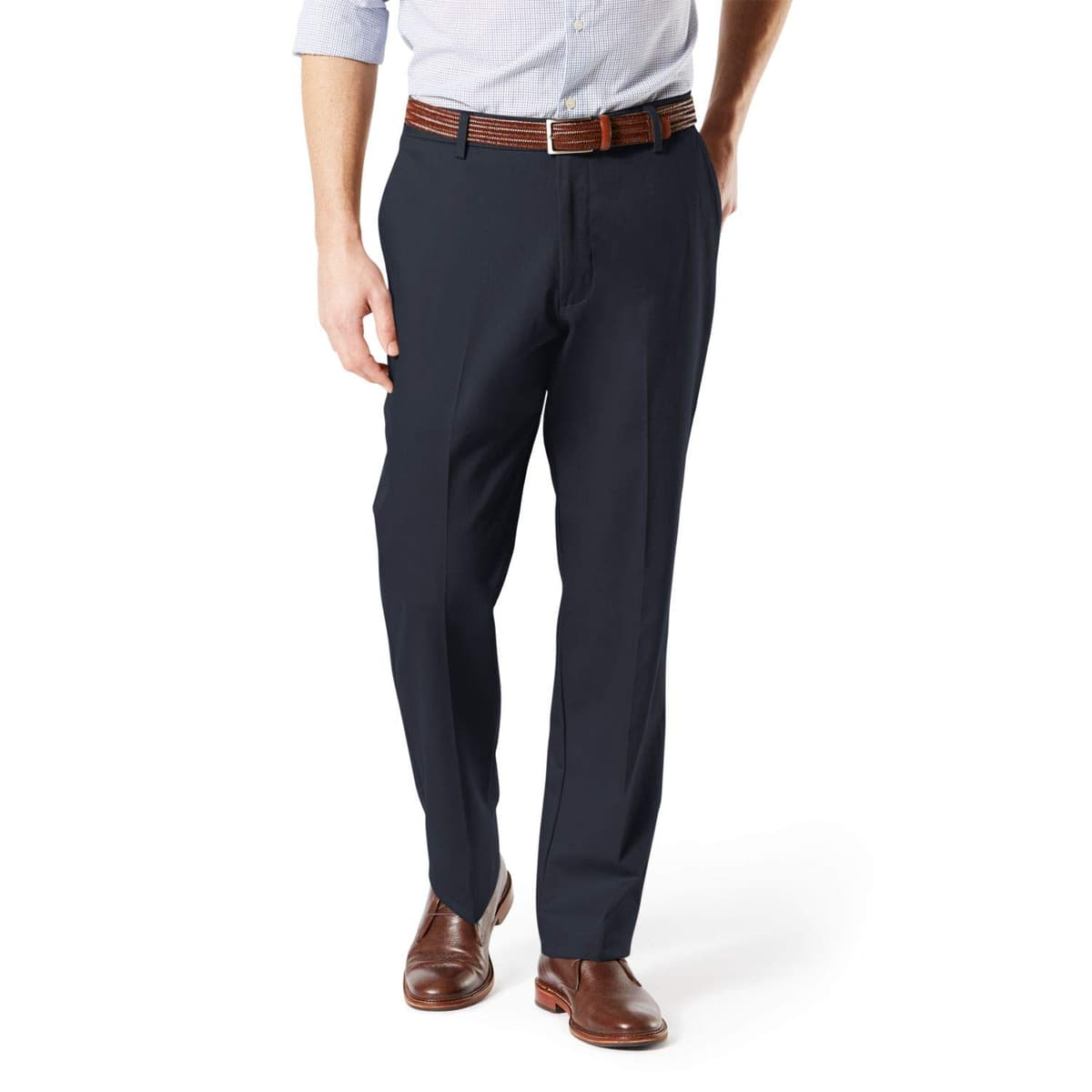 Dockers Men's Classic Fit Signature Khaki Lux Cotton Stretch Pants — view 12