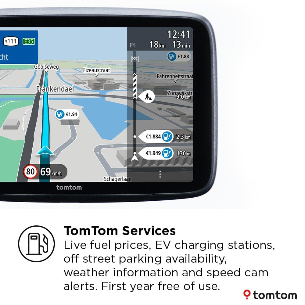 TomTom Car Sat Nav GO Superior (6 Inch, with Traffic Congestion and Speed Cam Alerts thanks to TomTom Traffic, World Maps, Quick-Updates via WiFi, Fuel Prices, Click-Drive Mount) - NEW SOFTWARE — view 8