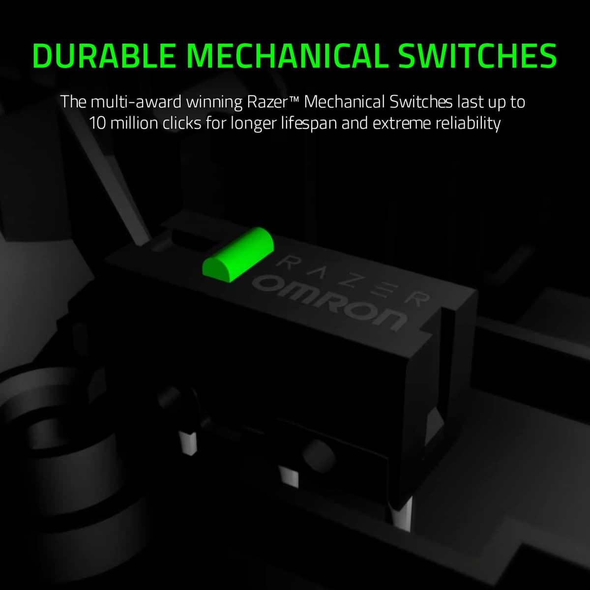 Razer DeathAdder Essential (2021) - Wired Gaming Mouse (Optical Sensor, 6400 DPI, 5 Programmable Buttons, Ergonomic Form Factor) Black — view 3