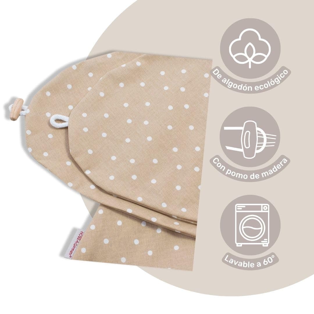 HOBEA-Germany Funda de Almohada de Lactancia para Cojines de Lactancia 190cm diseños (Pradera de Verano Rosa Oscuro) — view 2