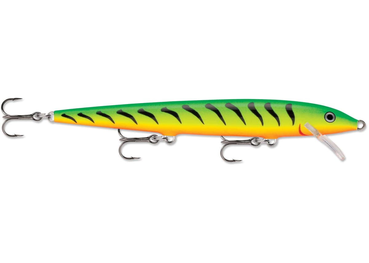 Rapala - Cebo de pesca de superficie para pesca de bass, 4 3/8", madera, punta de aguja, azul y negro — view 28