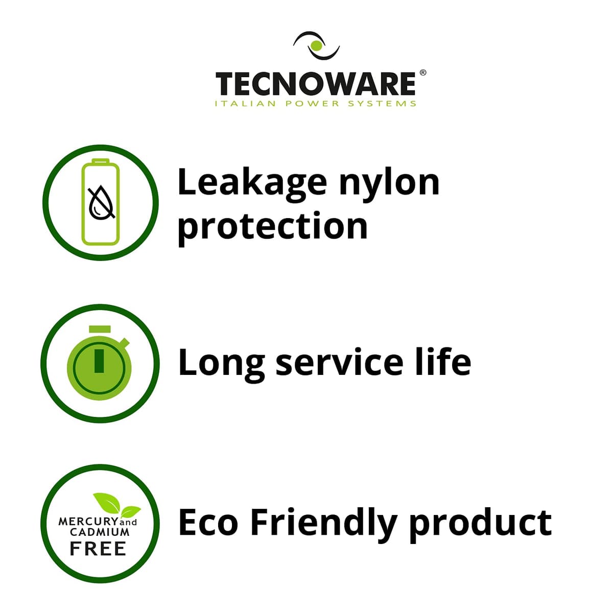 Tecnoware Power Systems - Pilas Alcalinas AAA, paquete de 40, 1,5V, Energía Duradera para Juguetes y Mandos, Protección Antifugas, Ecológicas con Embalaje Reciclable, AAA — view 6