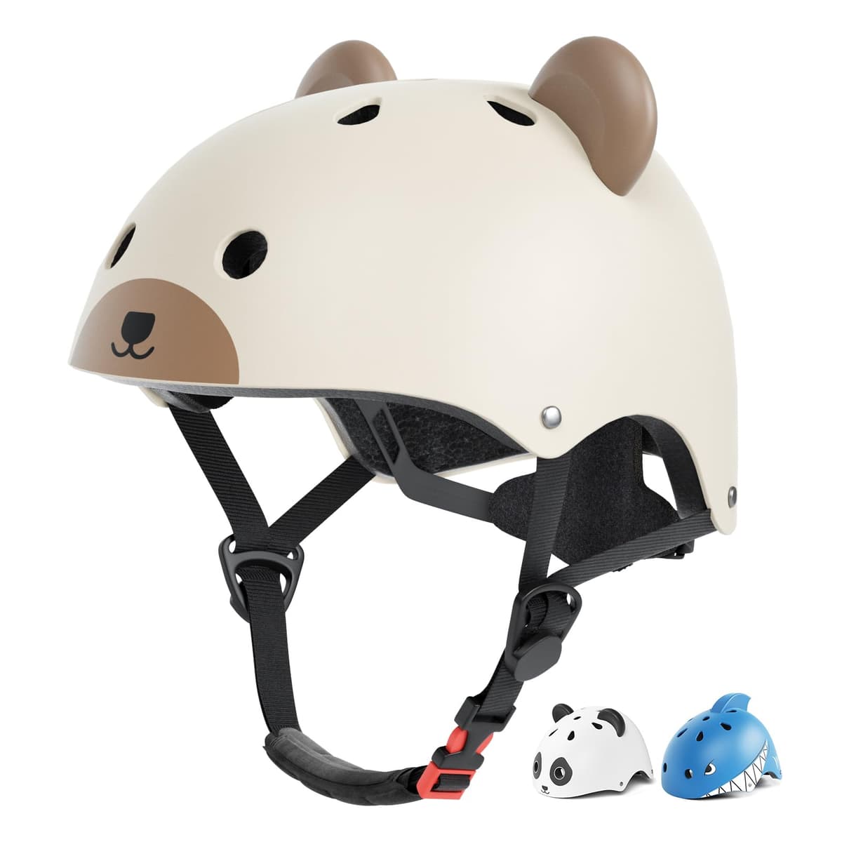 XJD Casco de Ciclismo para Niños Ajustable Casco Bicicleta Niño Casco Infantil Patinete Rollerskate de 3 a 14 Años Protecciones para Múltiples Deportes — view 12