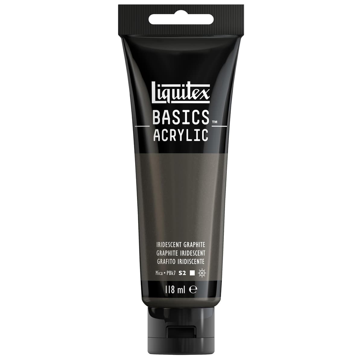 LIQUITEX Basics Acrylic Paint, Mars Black, 118 ml Tube — view 115