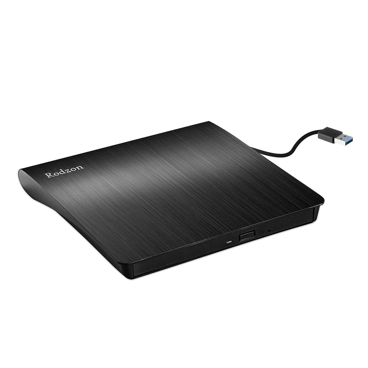 Rodzon Grabadora Externa USB 3.0, Unidades Portátil CD/DVD /-RW/ROM Estable con Lector/Quemador/Re - Quemador para Win 10/8 / 7 / XP/Vista/Linux/Mac OS — view 7