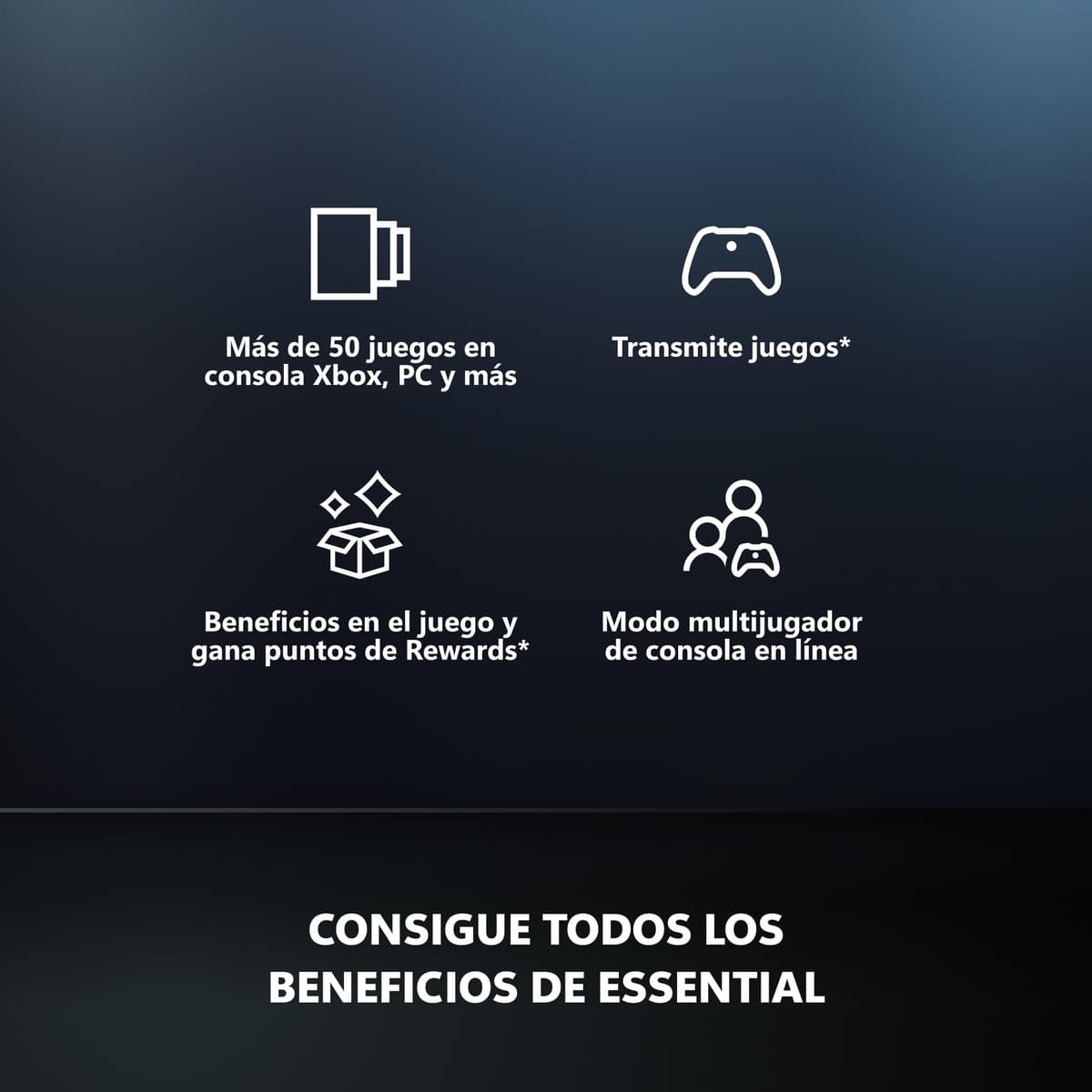 Xbox Game Pass Essential – Suscripción de 3 meses - Código de descarga — view 3