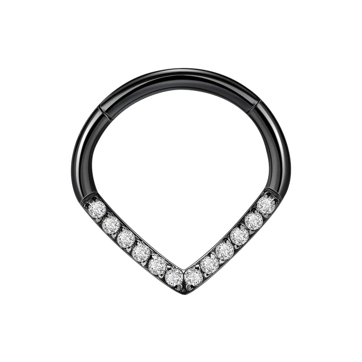hengkaixuan Teardrop Daith Earrings Septum Jewellery Nose Hoop Ring Surgical Steel Daith Rook Tragus Piercing Jewellery Septum Clicker Ring Small Hoop Earring — view 18