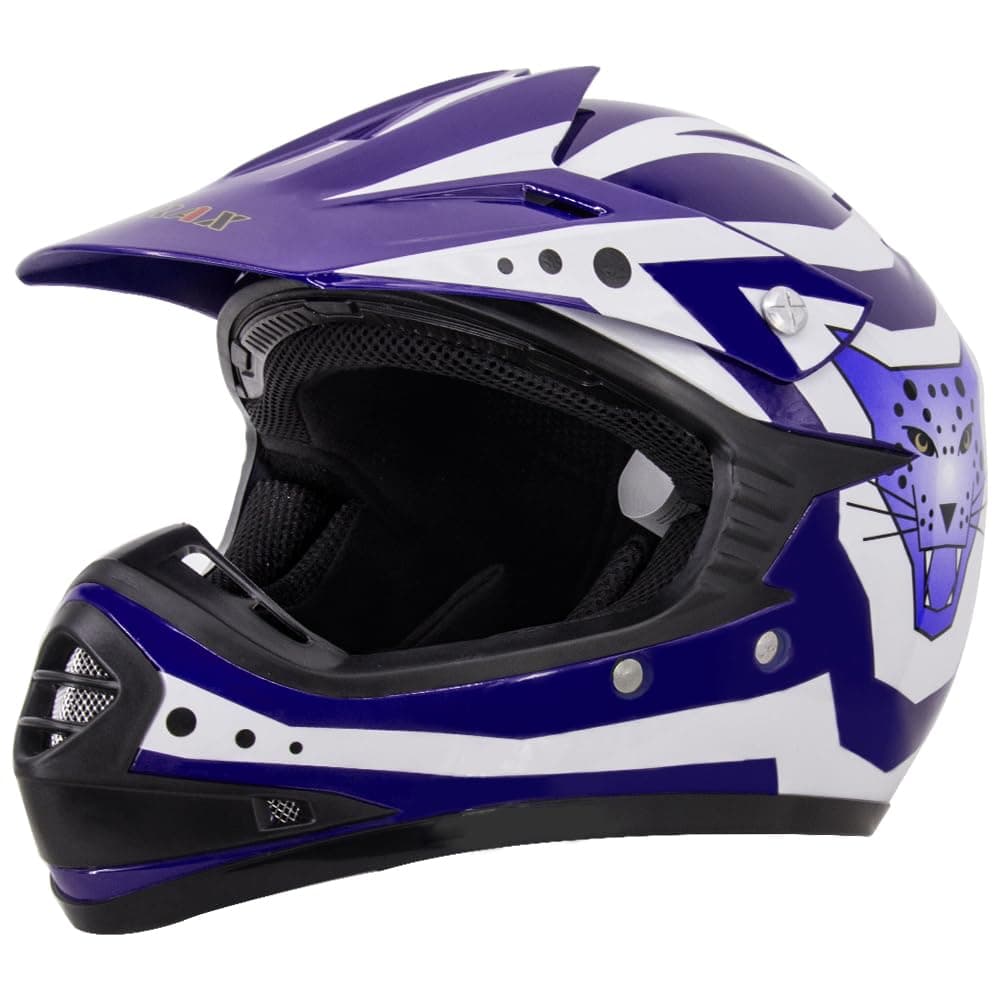 Zorax Black M (51-52cm) Kids MX Motocross Helmet Children Motorbike Dirt Bike Helmet ECE 22-06 — view 16