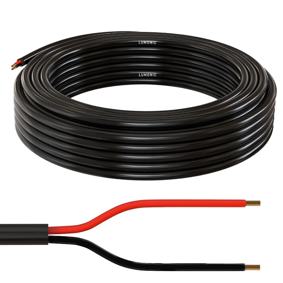 Lumonic 1x 5m FLRYY Cable del vehículo 13x1,5mm² negro | 13 núcleos | Cable de remolque | Cable multifilar para automoción | Resistente al aceite y al combustible, ignífugo | Baja tensión — view 2