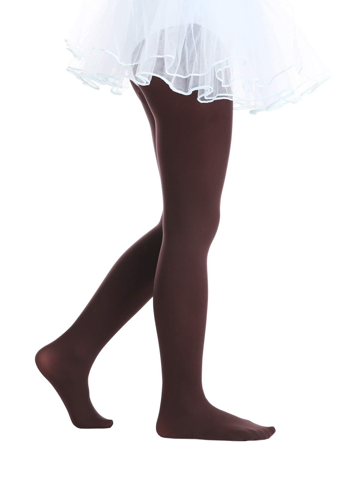 EVERSWE Girls Semi Opaque Tights, 40D Microfiber Tights — view 3