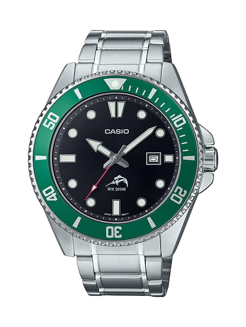 Casio Men's MDV106-1AV 200M Black Dive Watch (MDV106-1A) — view 5