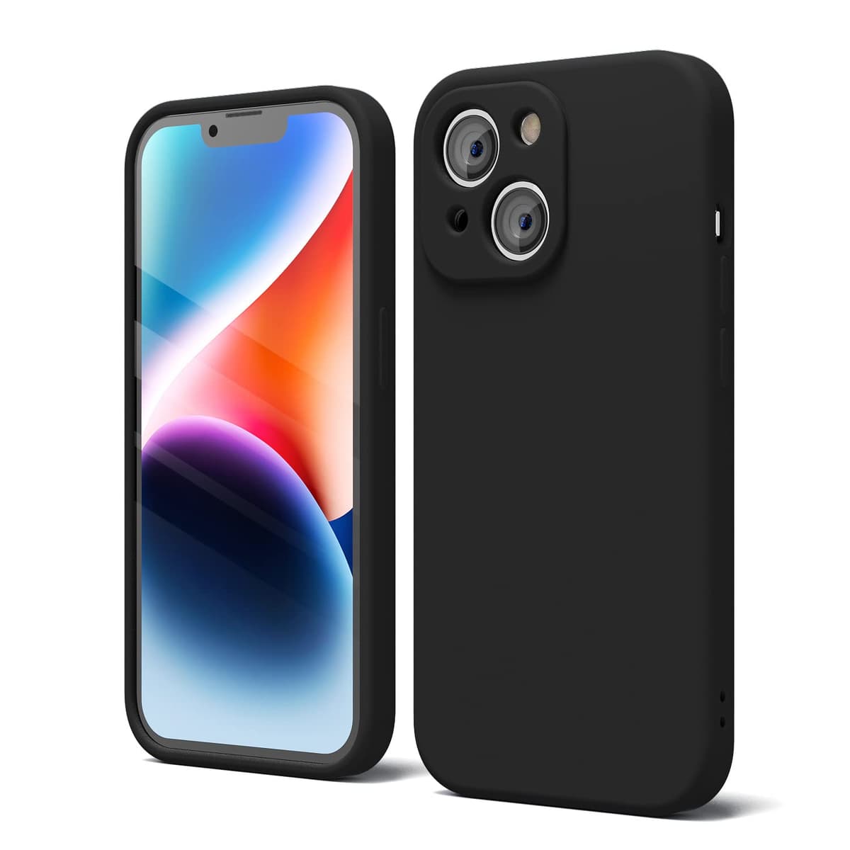 oakxco for iPhone 17 Pro Max Phone Case Liquid Silicone, Cute Thin Slim Grip Soft Rubber Gel for Women Men, Smooth Matte TPU Plain Solid Color Girly Simple Case with Camera Cover, Light Pink — view 739