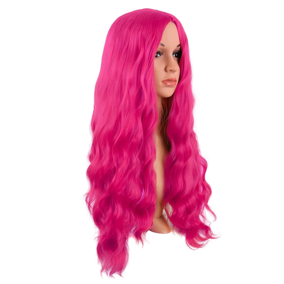Mapofbeauty 32 Pulgadas/80cm de Luz Rubia Pelo Largo Rizado Ondulado Peluca Cosplay Peluca — view 107