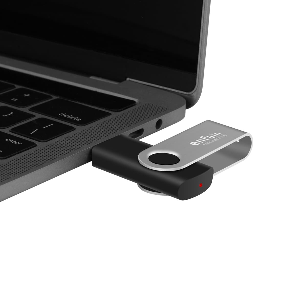 128GB Dual USB Type-C & USB 3.0 Flash Drive – Swivel Design, High-Speed, Portable Memory Stick for Phones, Laptops & PCs (Black, 1 Pack) — view 5