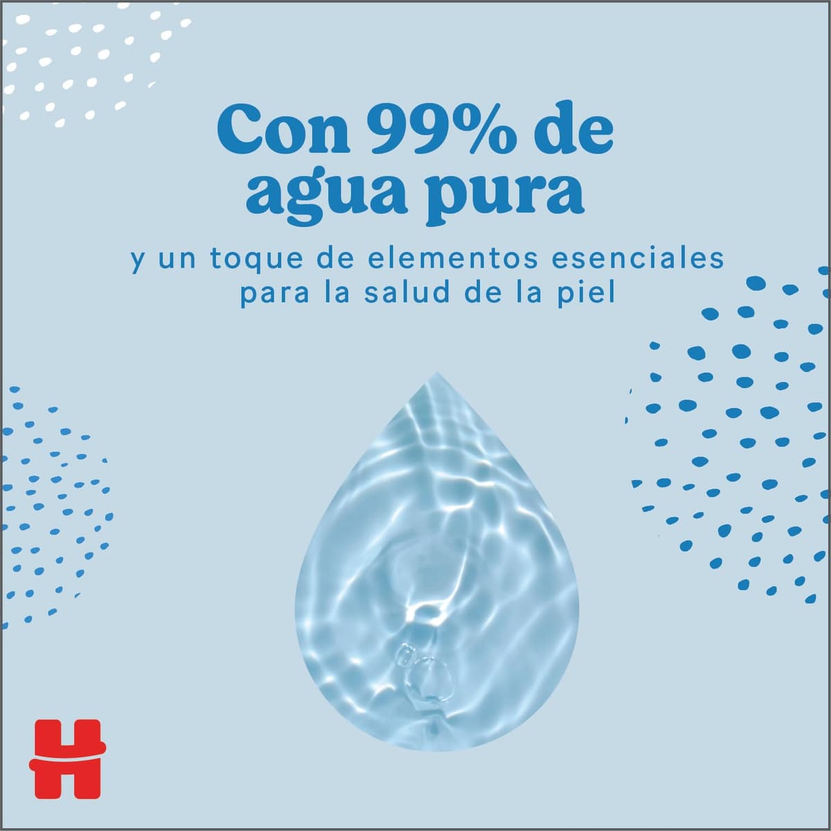 Huggies Pure Toallitas para Bebé, 99% Agua Pura, 12 Packs de 56, Total 672 Toallitas — view 3