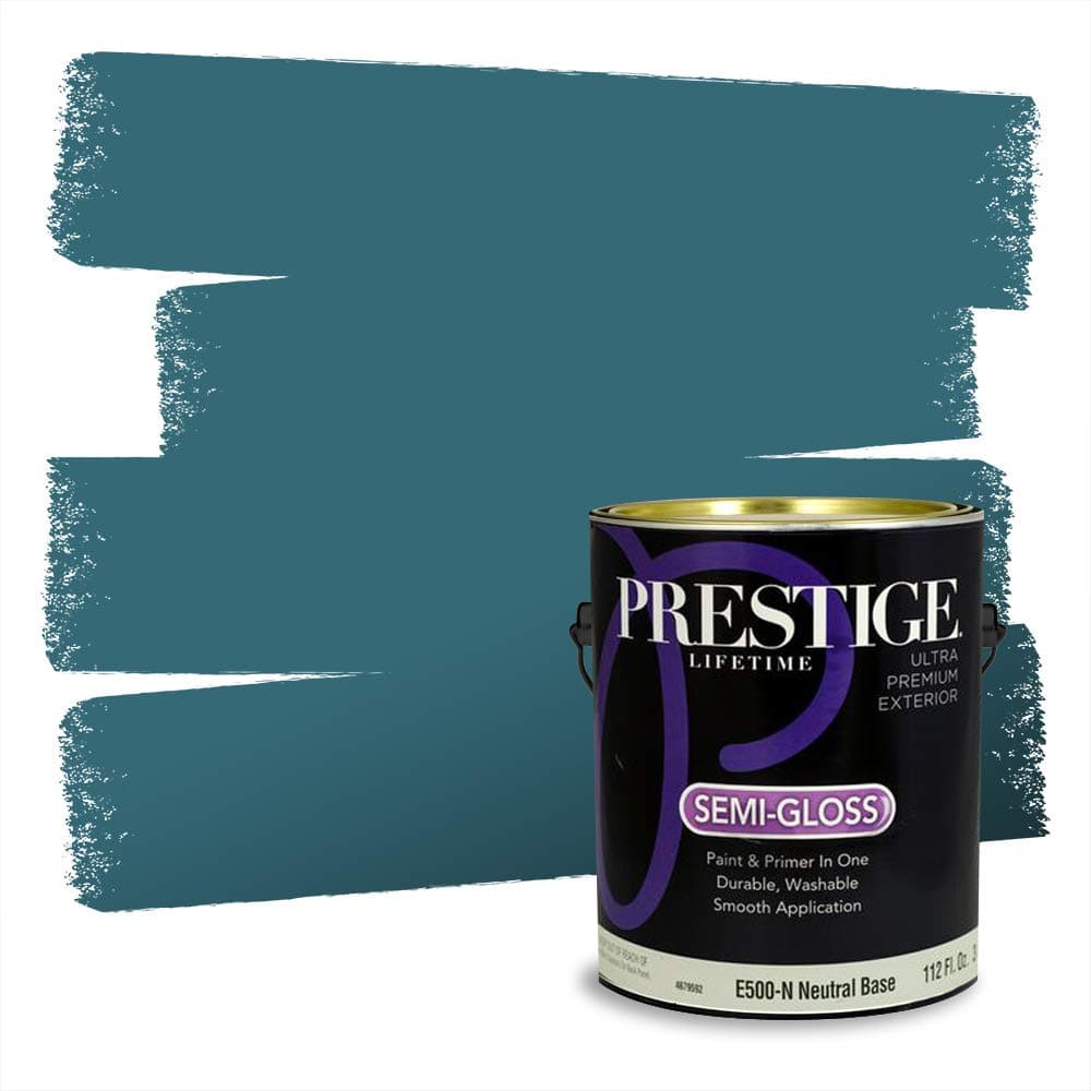 PRESTIGE Paints Interior Paint and Primer In One, 1-Gallon, Semi-Gloss, Comparable Match of Valspar* Dewdrop* — view 827