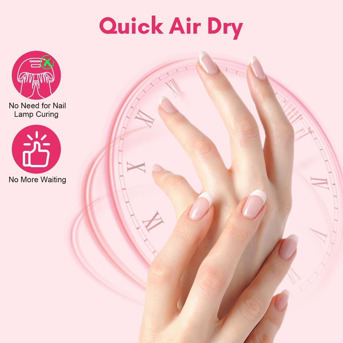Makartt Nail Glue Extra Strong for Nail Tips, 5s Dries Quickly, 10Pcs Press on Nail Glues for Acrylic Nails and Broken Nails, Professional Super False Nail Glue Long Lasting, No Nail Lamp Needed — view 5