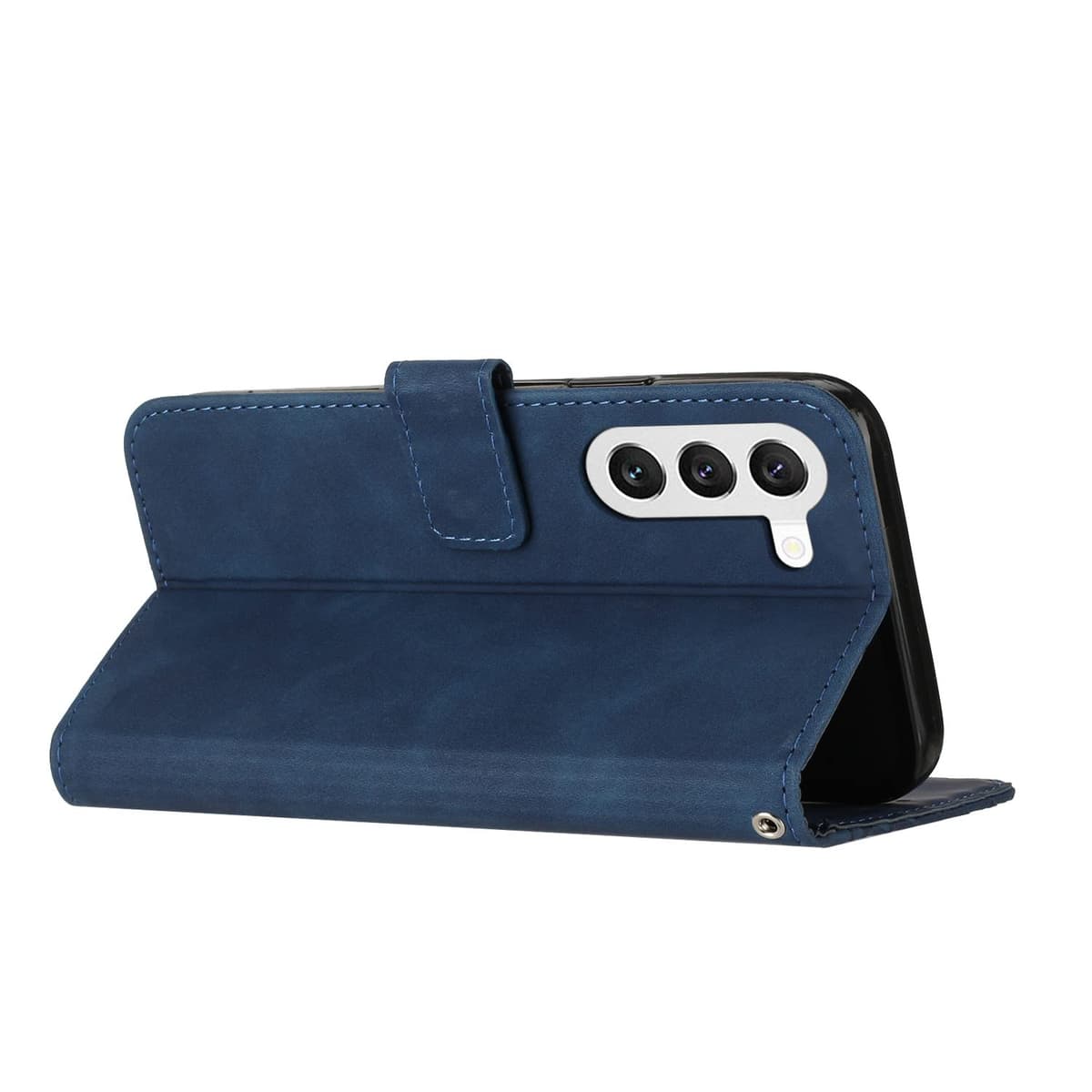 Funda para Samsung Galaxy S23 Plus, PU Cuero Flip Carcasa Fundas Móvil de Tapa Libro Caso Piel PU para Samsung S23 Plus, Billetera Tarjetero Case Telefono Cubrir Móvil Phone Cover (Azul) — view 2