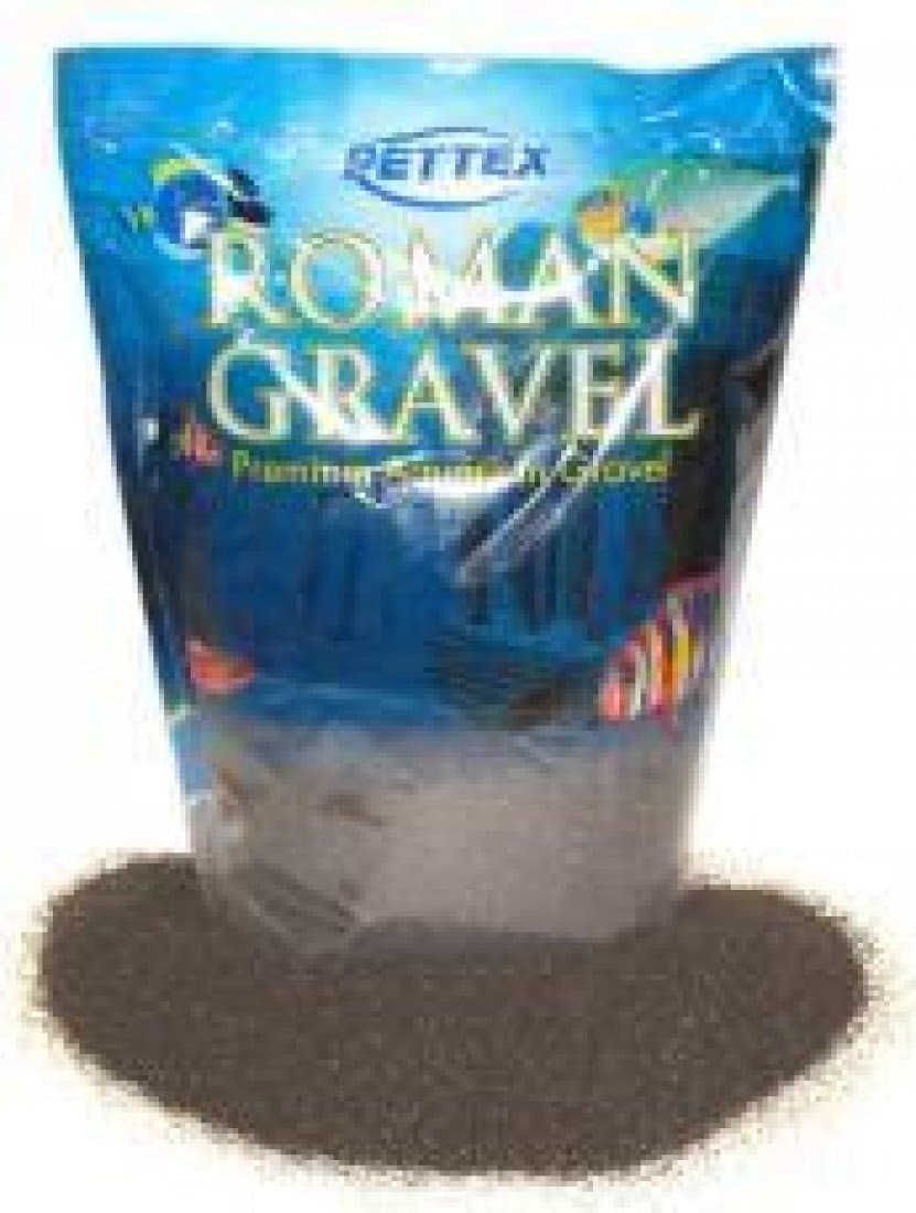 Roman Gravel Grava de Acuario, Negro (Jet Black), 8 kg — view 4