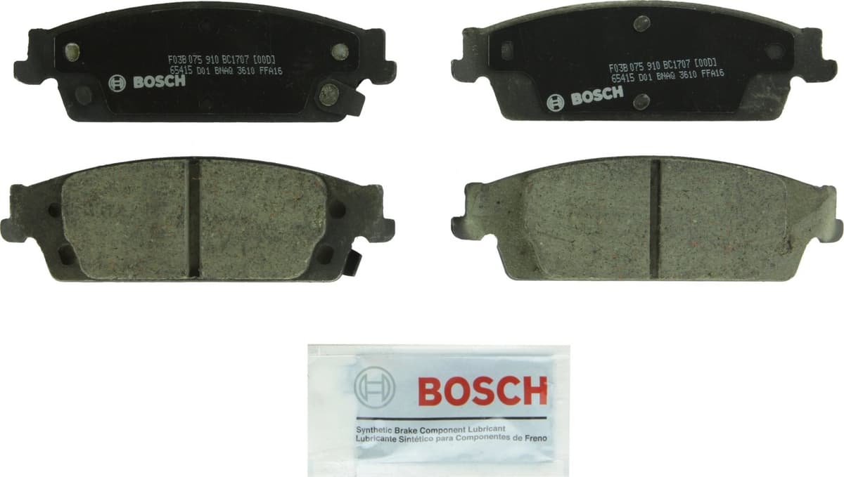 Bosch BC914 QuietCast Premium Ceramic Disc Brake Pad Set For: Acura ILX; Honda Accord, Civic, CR-V, Element, Fit, Front — view 5