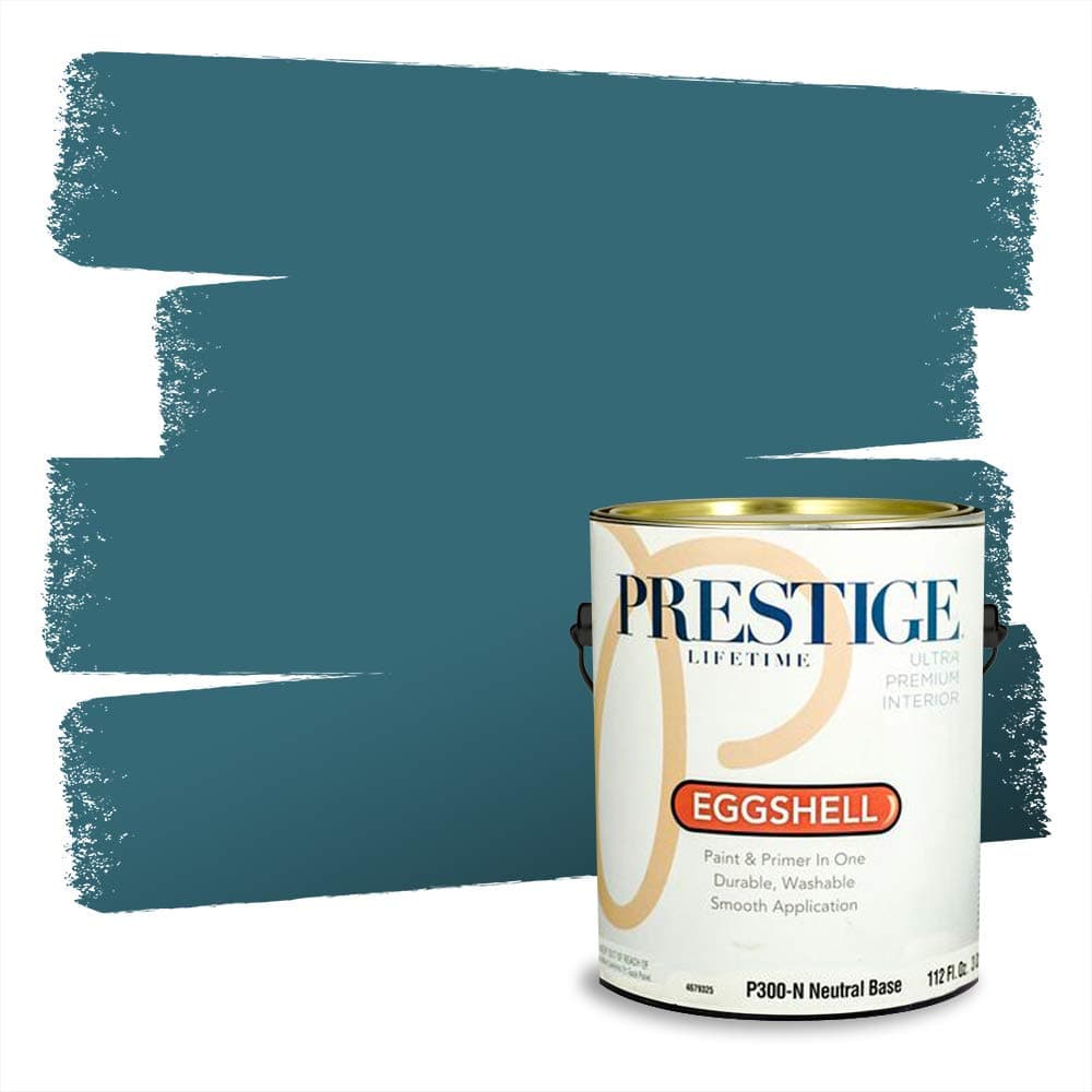 PRESTIGE Paints Interior Paint and Primer In One, 1-Gallon, Semi-Gloss, Comparable Match of Valspar* Dewdrop* — view 1535
