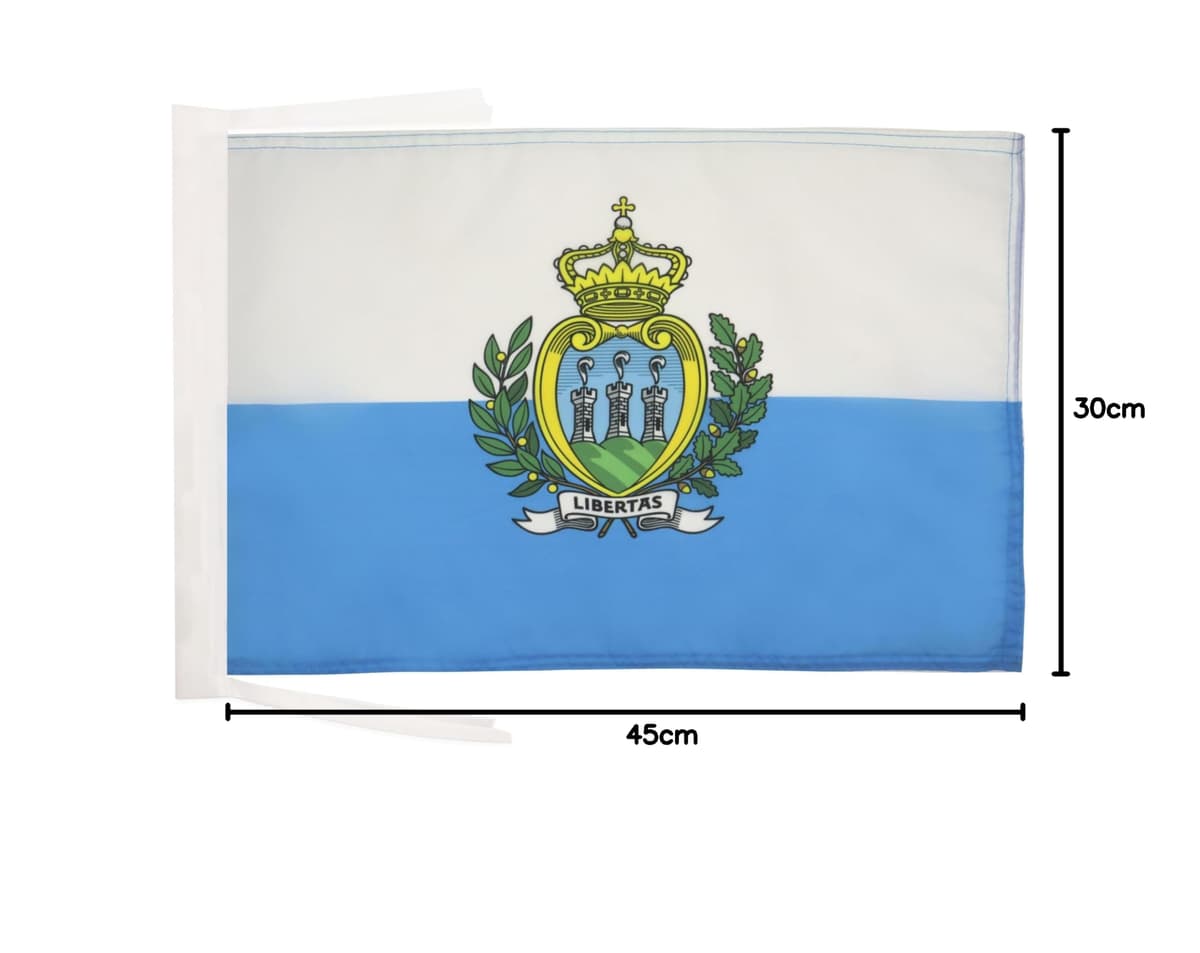 AZ FLAG Bandera de ESPAÑA SIN Armas 45x30cm - BANDERINA ESPAÑOLA SIN Escudo 30 x 45 cm cordeles — view 22