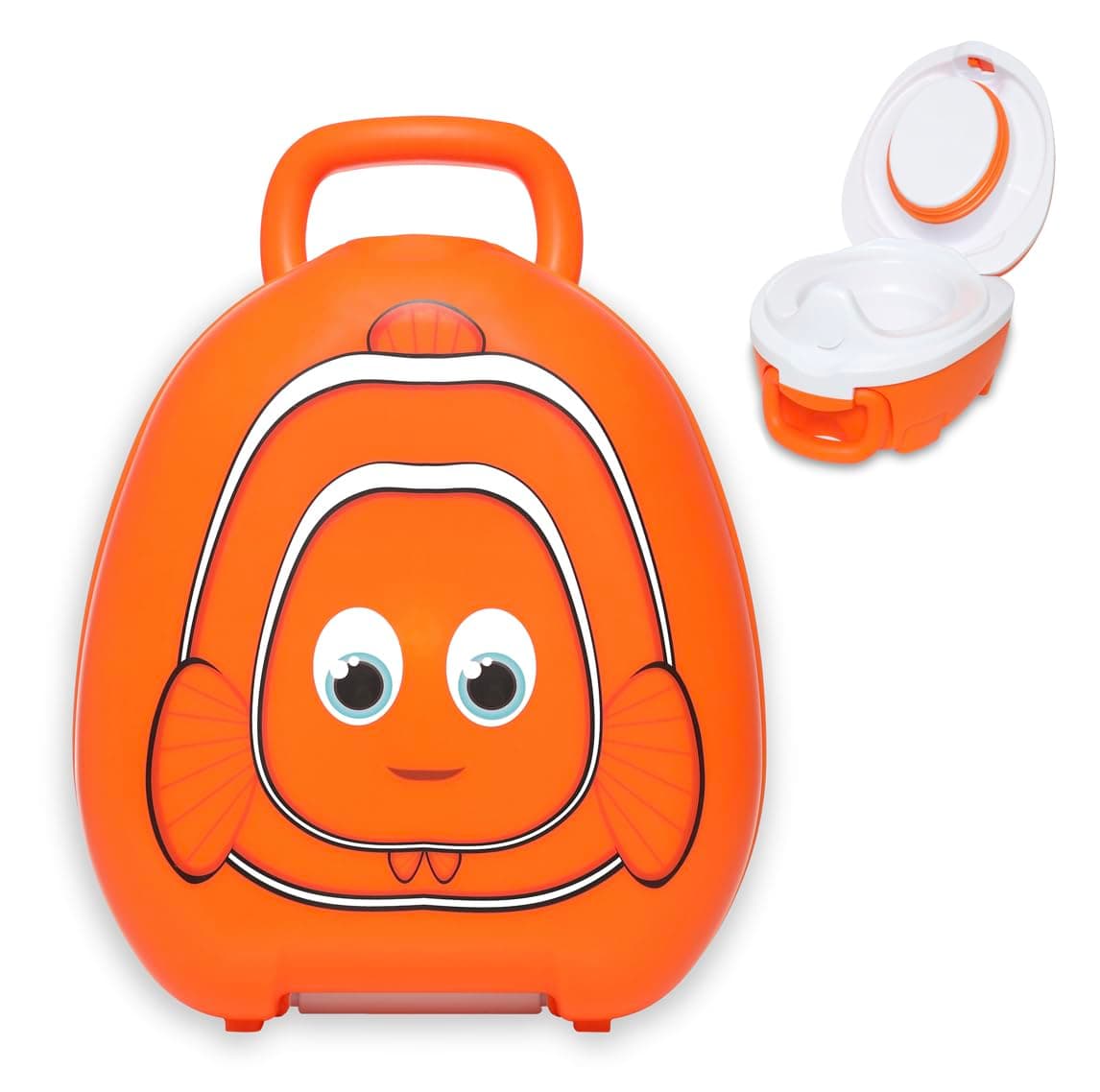 My Carry Potty - galardonado asiento de inodoro portátil para bebés, niños y niñas para llevar a cualquier lugar (Verde pastel) — view 17