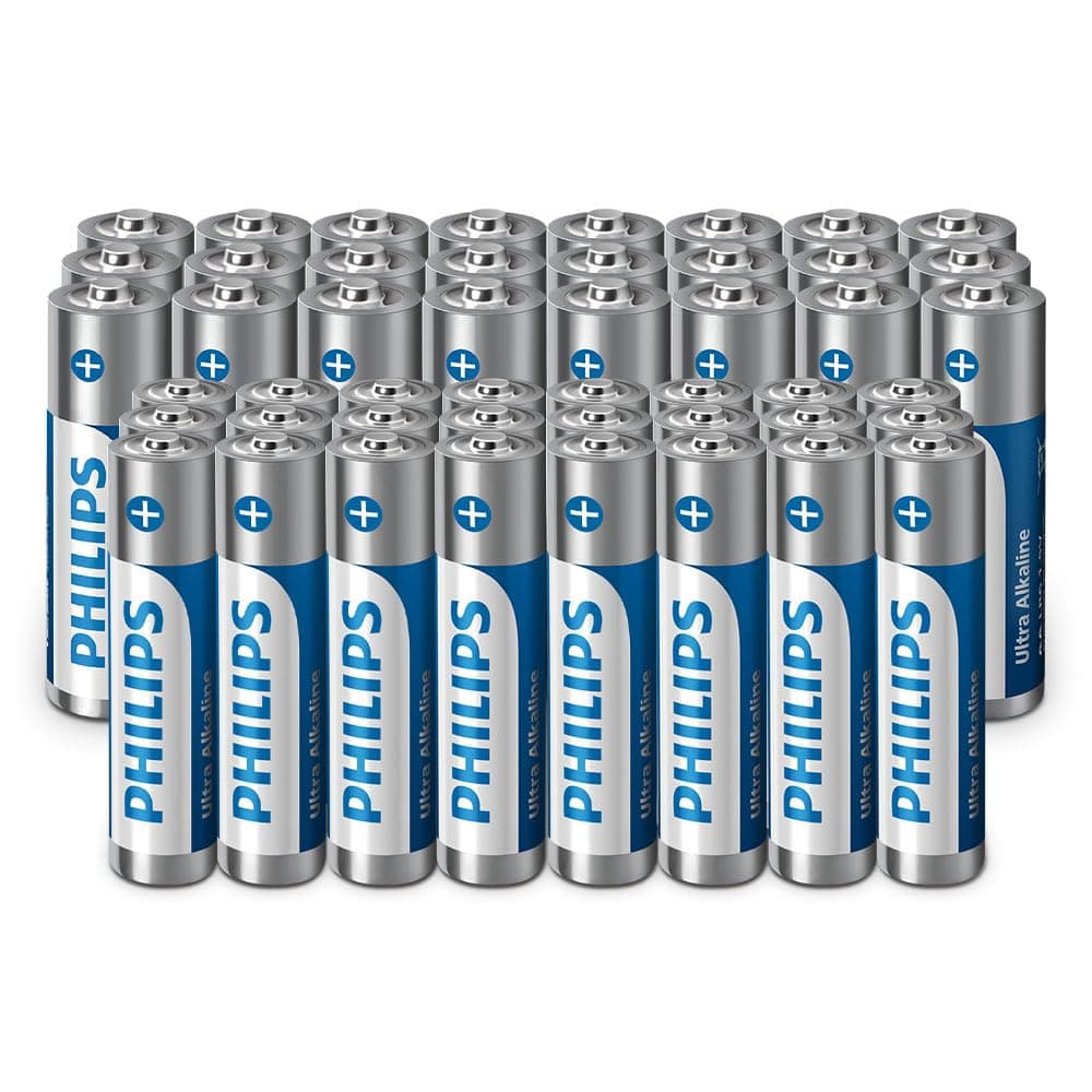 Philips Ultra 9V Alkaline Batteries, 6LR61 - Essential for Smoke Detectors and Radios, Pack of 20 — view 8
