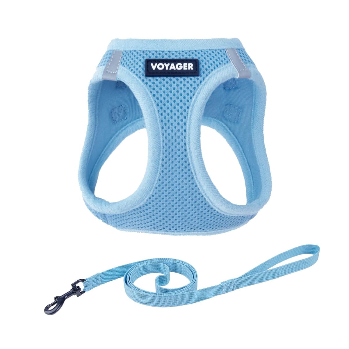 Best Pet Supplies Voyager Step-in Lock Pet Harness – All Weather Mesh, Adjustable Step in Harness for Cats and Dogs Turquoise (Matching Trim), XL (Chest: 22-36") — view 81